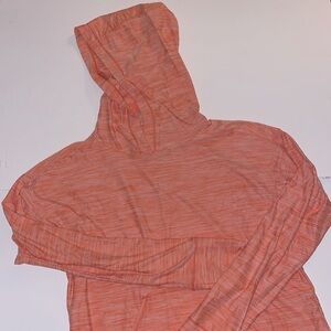 Athletic hoodie Light Orange, pocket, girls XL EXCELLENT CONDITION